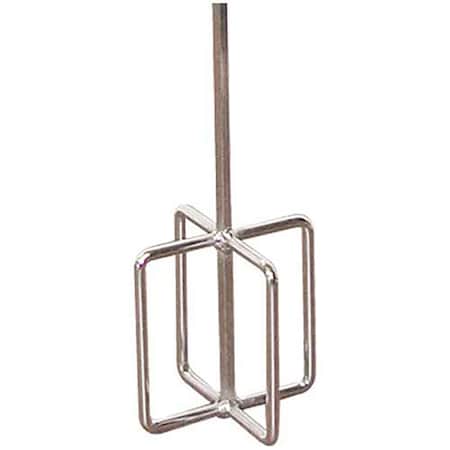 Bon Tool Egg Beater Drill Mixer, 30 Hex Shaft, 5 Dia. Paddle 15-393